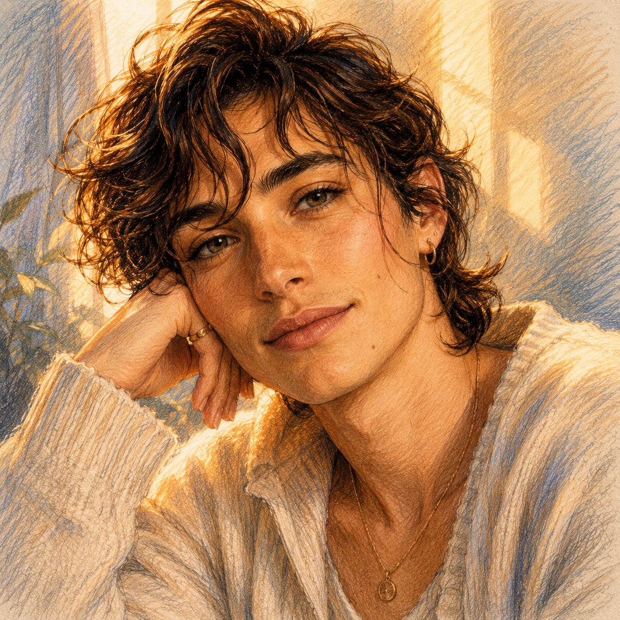 Luca Soft Sun audiobook voice face